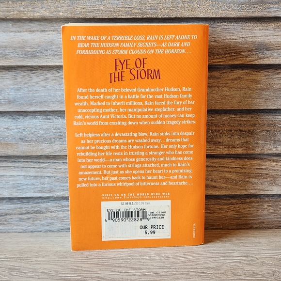 5/$20 Eye Of The Storm Hudson Series V C Andrews Paperback Book - Picture 2 of 6